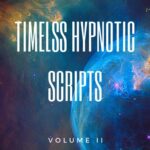 book cover image shows universe, hypnosis scripts
